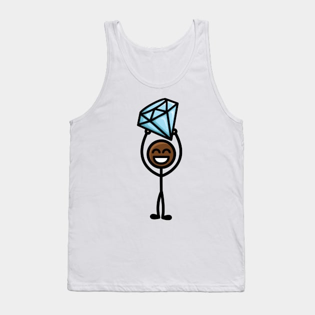 Diamond in the Rough Tank Top by hoddynoddy